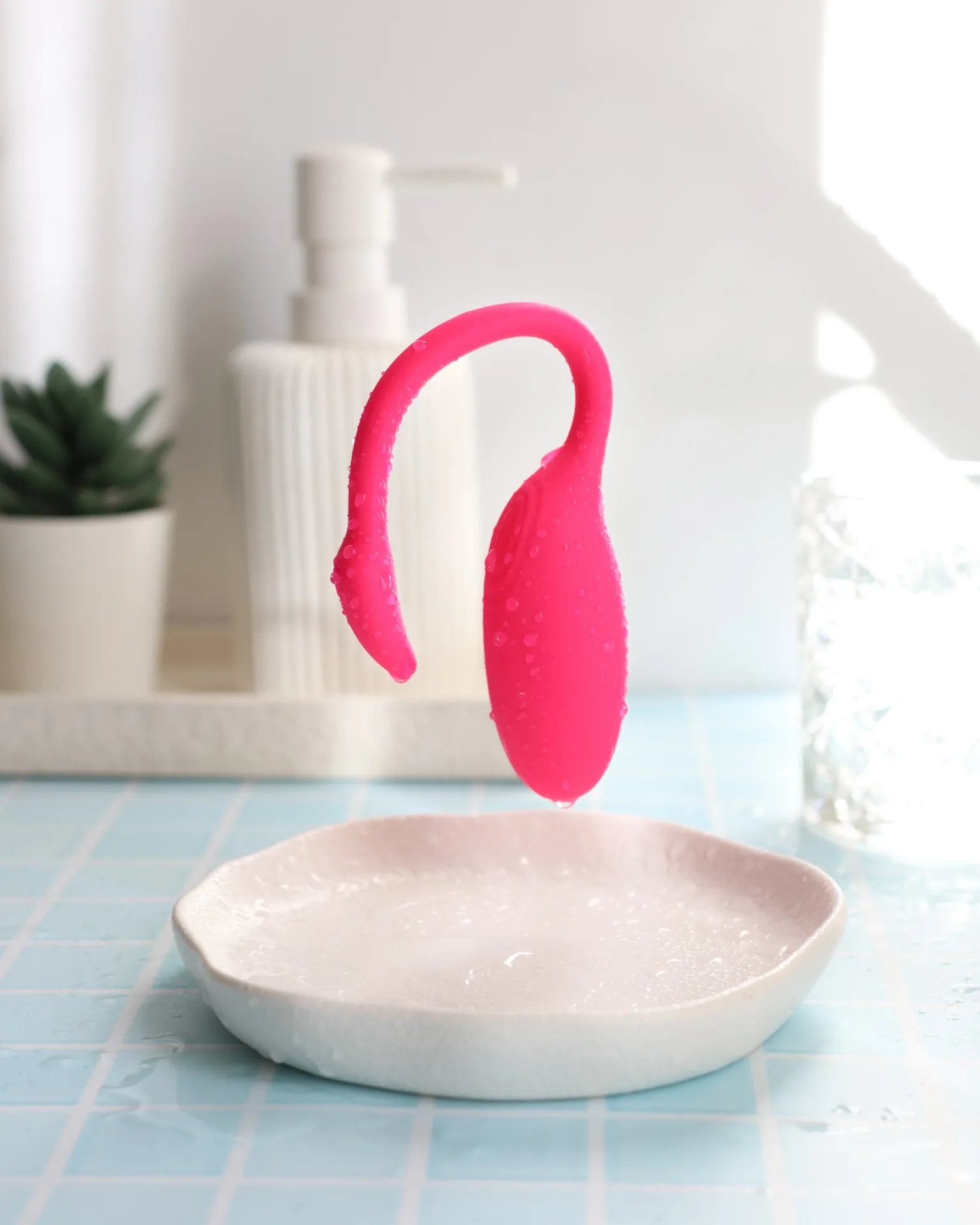 The Flamingo on a dish